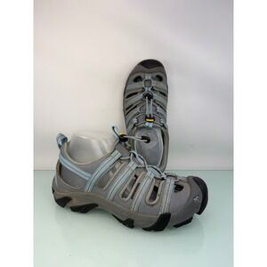 KEEN Whisper Fisherman Sandals Womens 7.5 Grey Blue Closed Toe Outdoor Trail